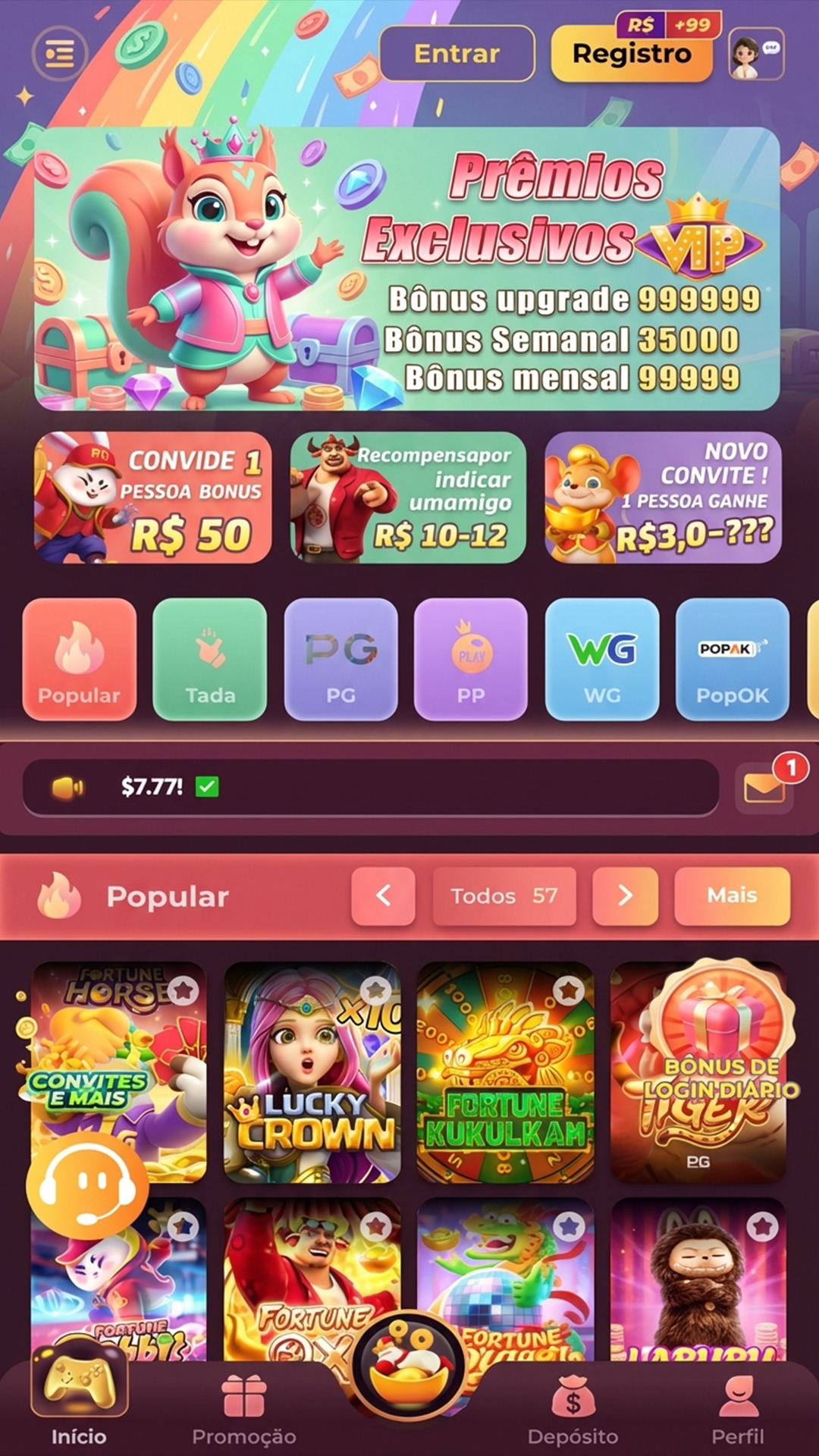 como funciona o jogo fortune mouse 